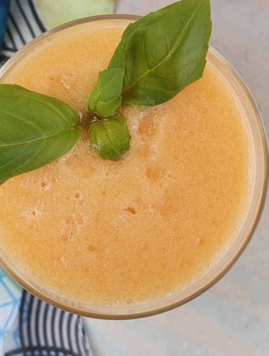 muskmelon milkshake