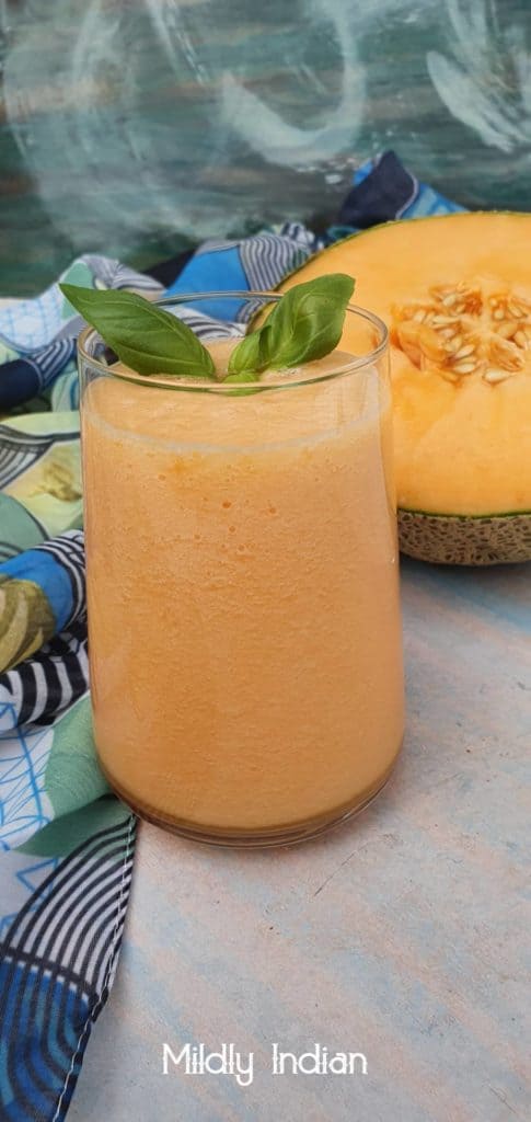 melon breakfast smoothie