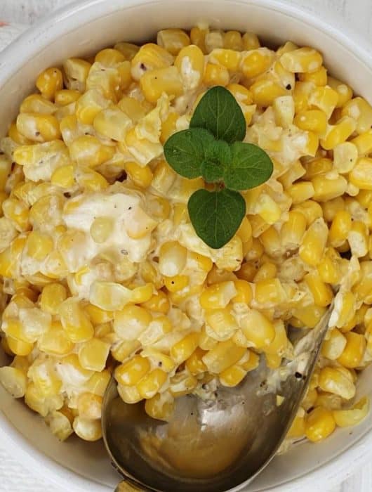 sweetcorn and cheese