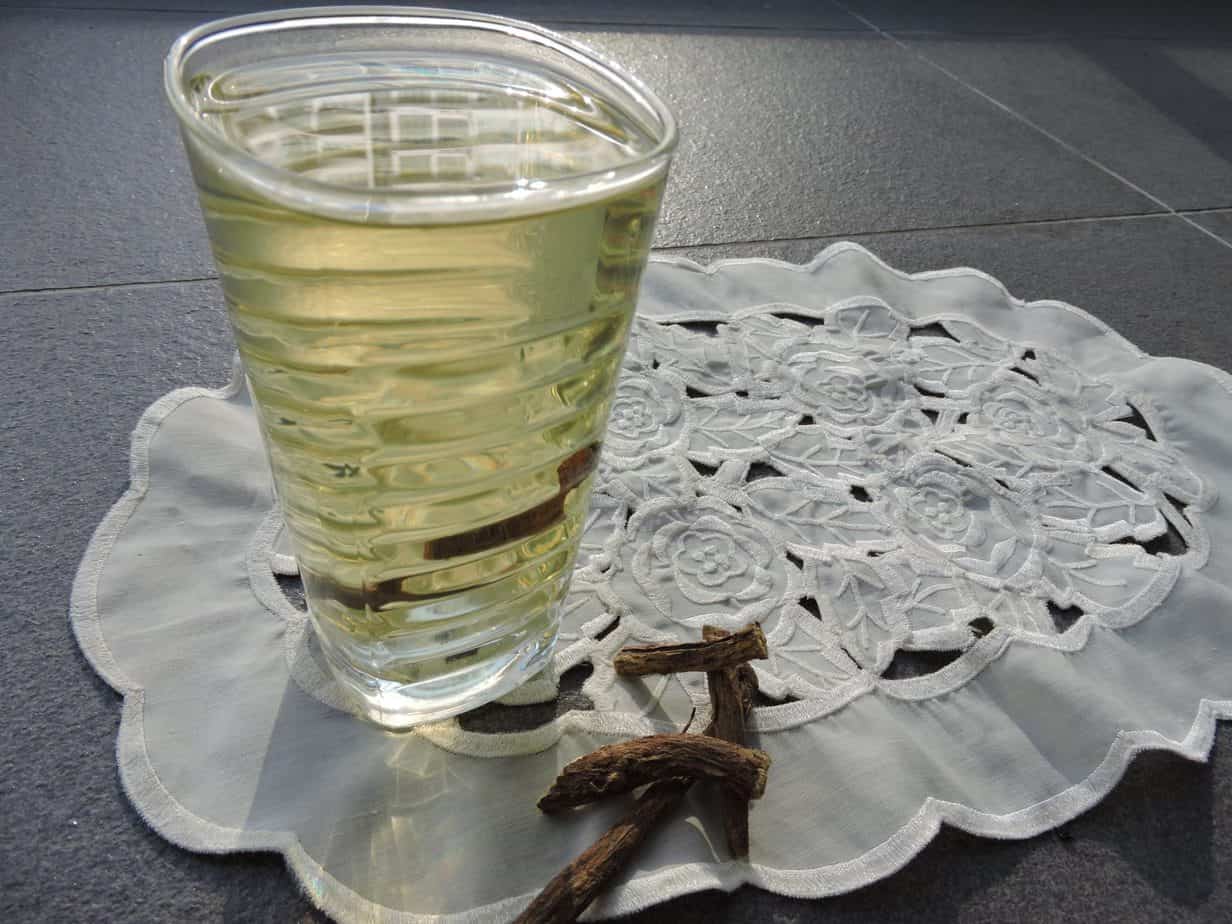 Licorice root tea