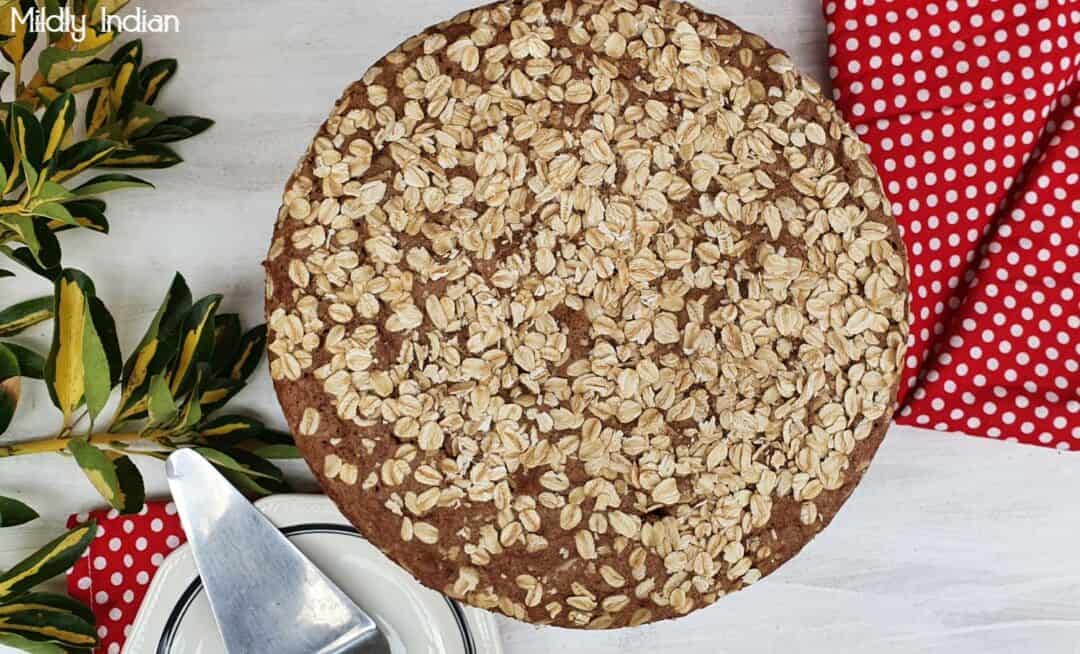 Chocolate Zucchini muesli cake