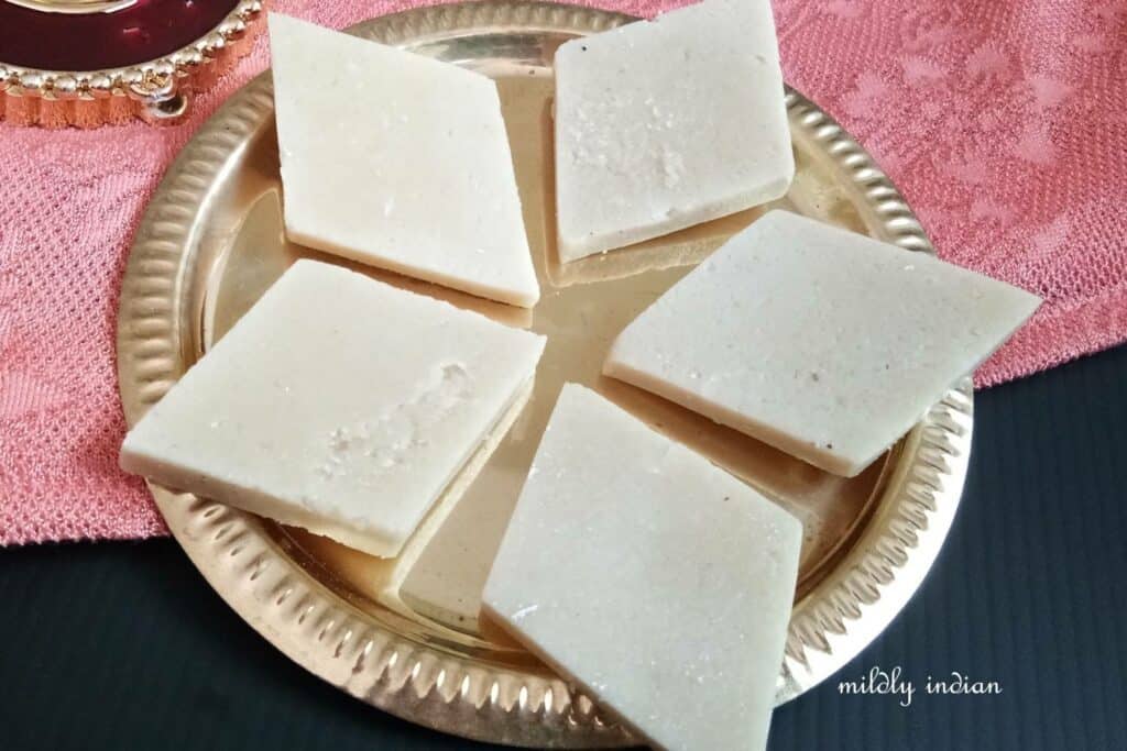 indian cashew fudge.