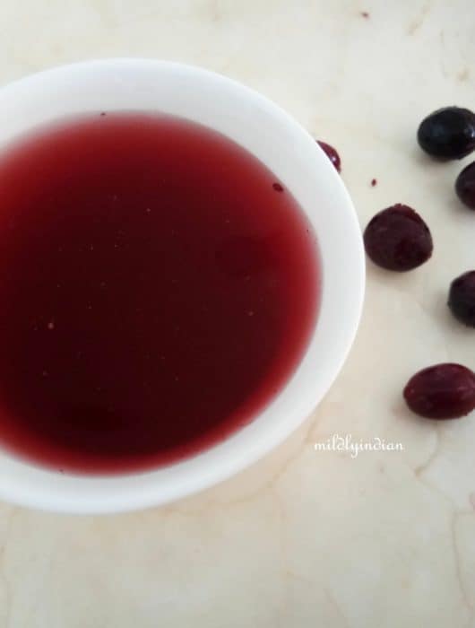 Cranberry tea