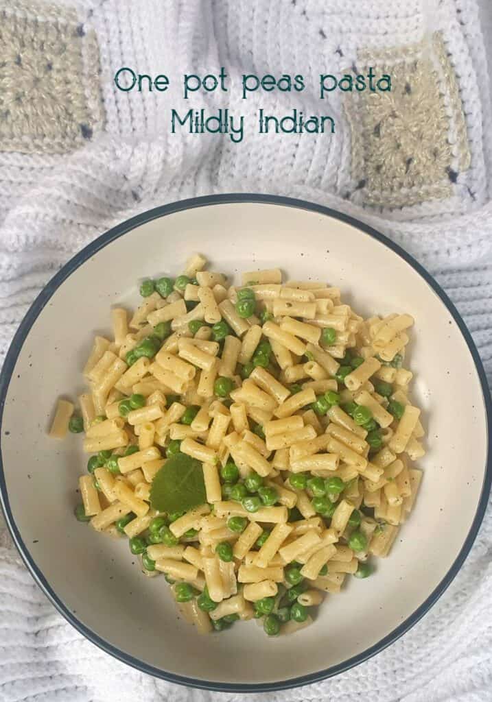 pasta with peas