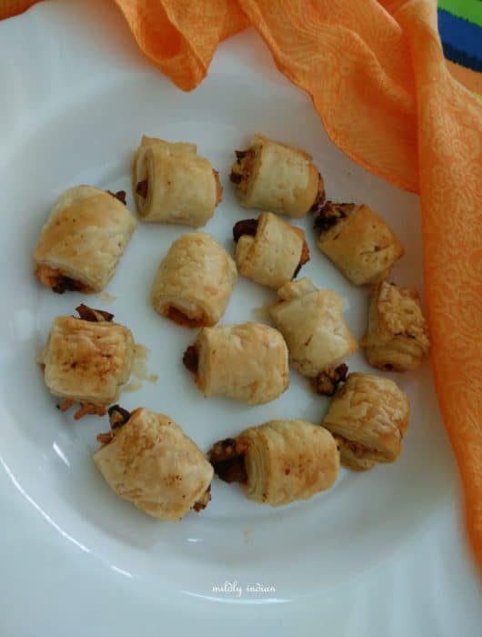 Mushroom finger rolls