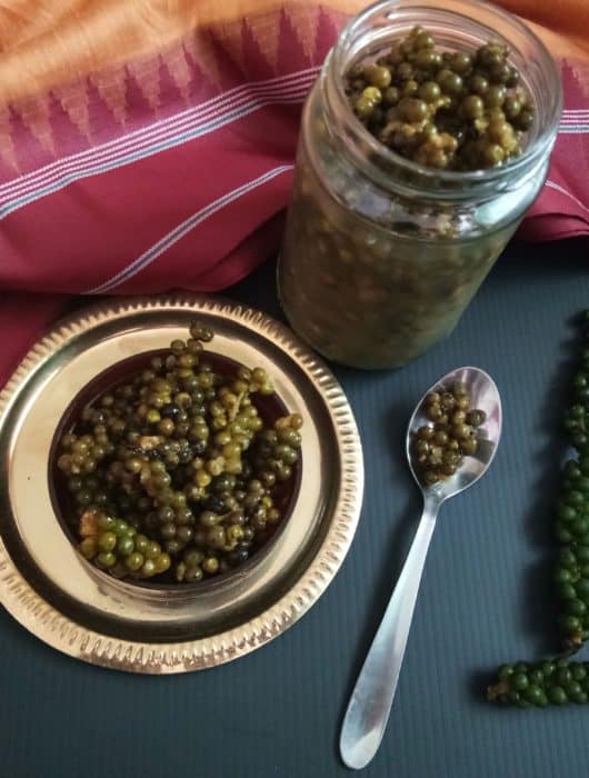 green peppercorn pickle