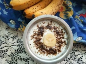 banana yogurt cream