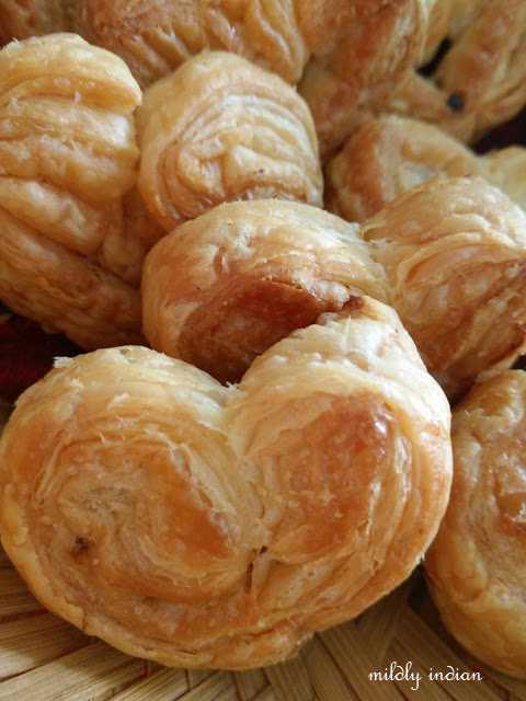 Palmier cookies