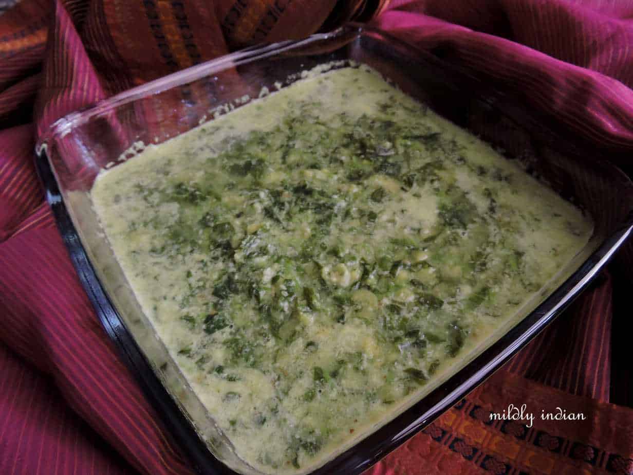 tambrahm style spinach gravy