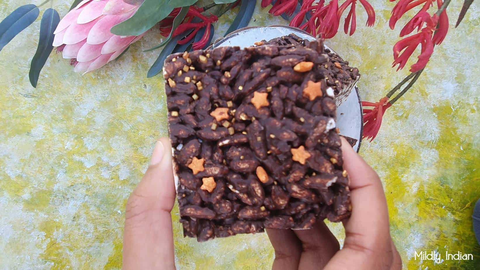 chocolate ricepuff squares