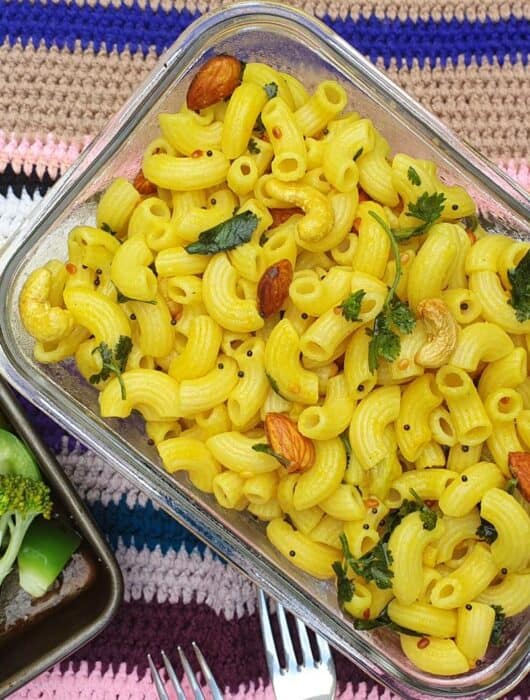 Lemon macaroni | Indian macaroni