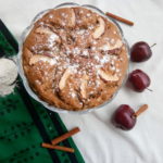 rustic apple cake