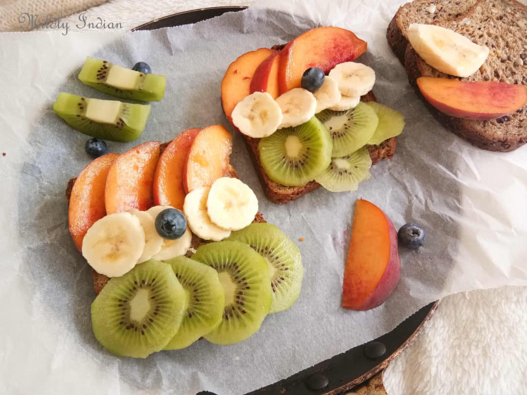 dessert fruit sandwiches