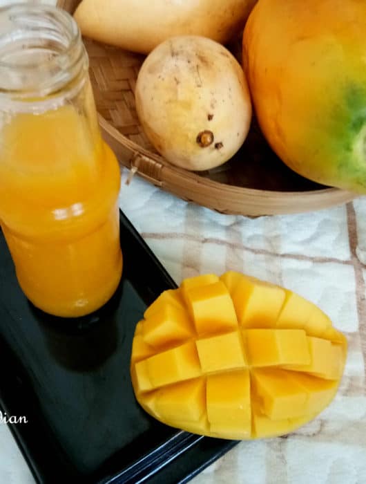 mango papaya refresher