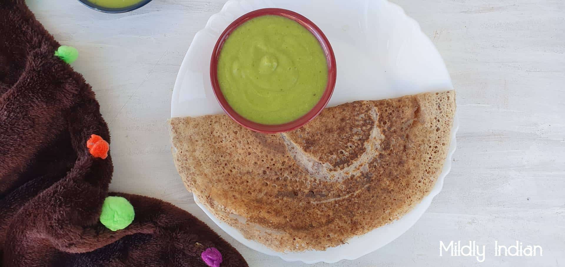 Instant Crepes or dosas 4 ways, enjoy with any kind of curries or make