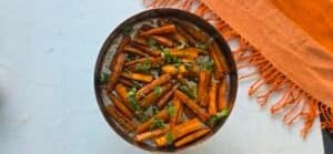 Masala carrot fries