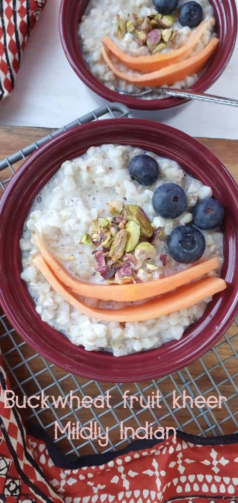 sugar free khher with buckwheat