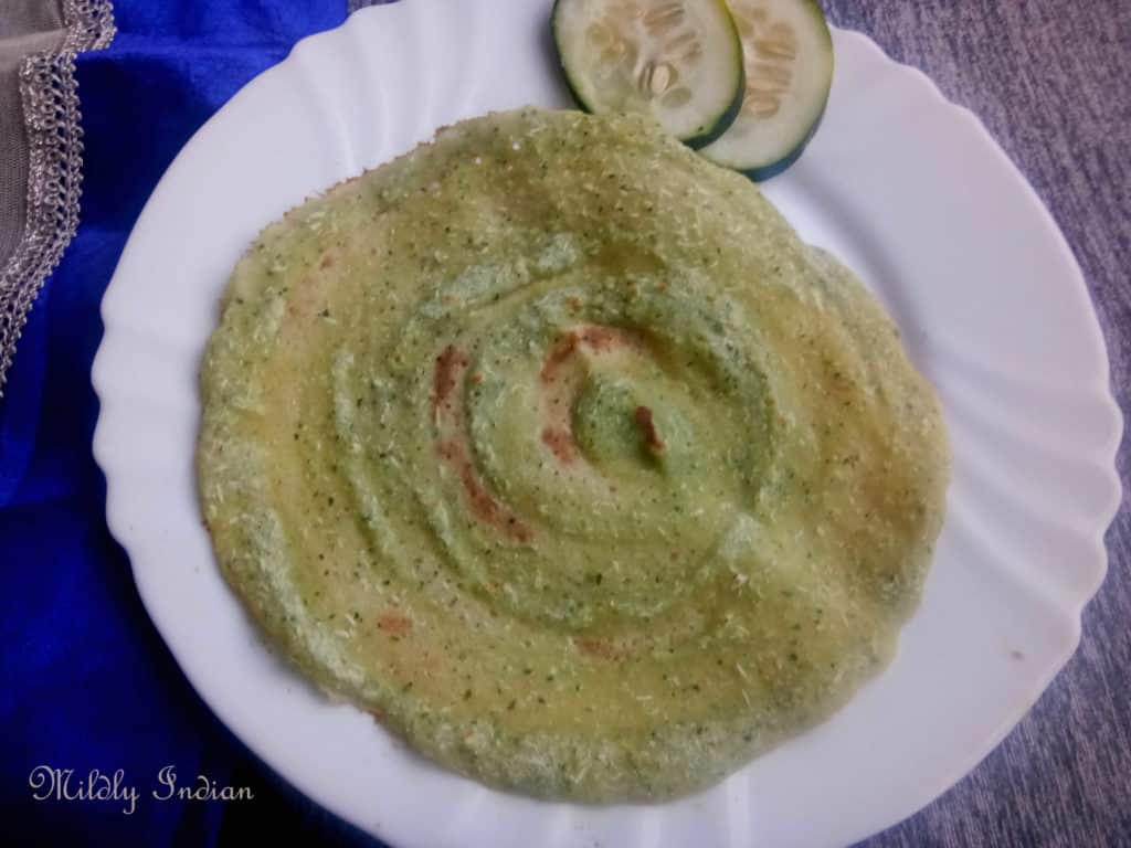 cucumber dosa