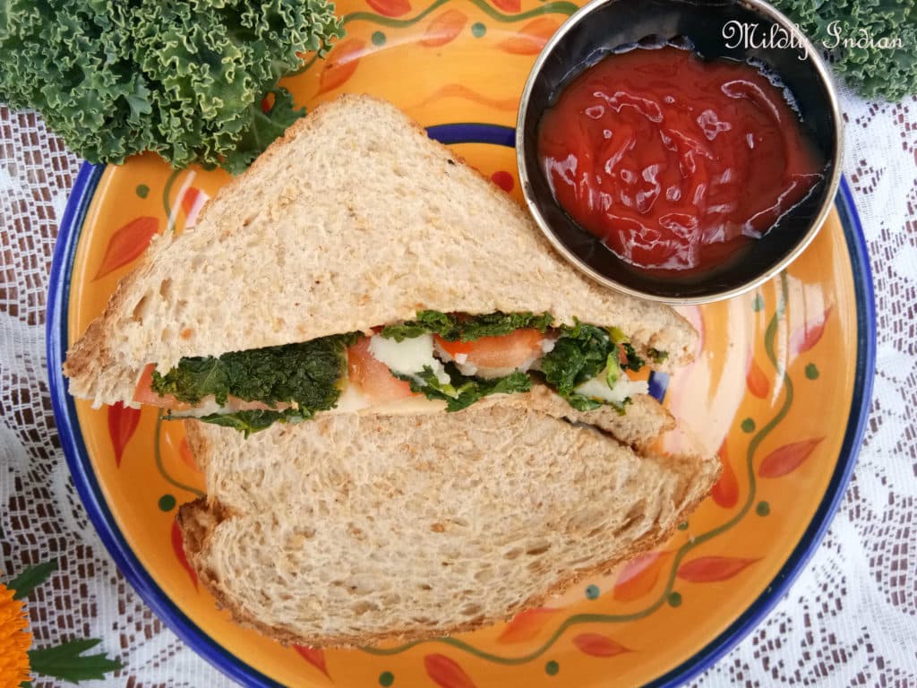 kale sandwich