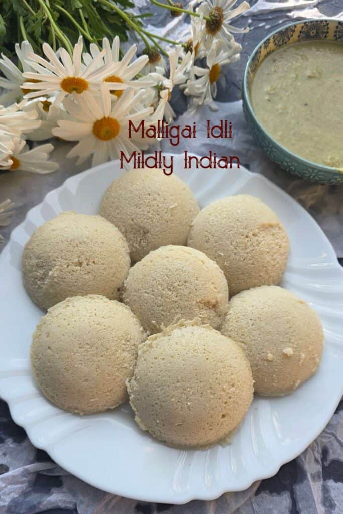 malligai idli | kushboo idli