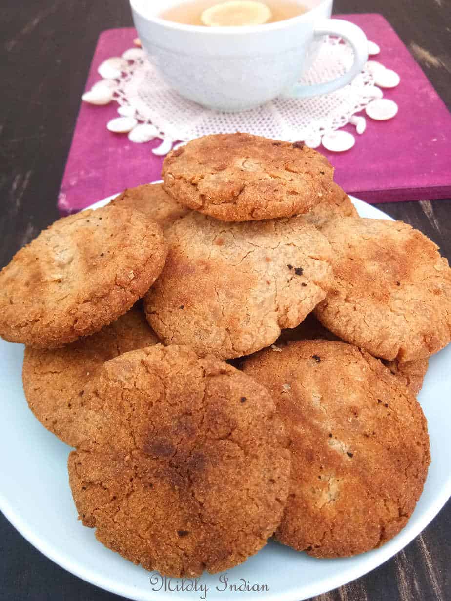 Pu klein rice flour cookie from Meghalaya Mildly Indian