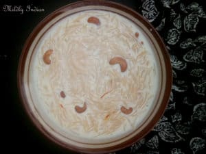 vermicelli pudding