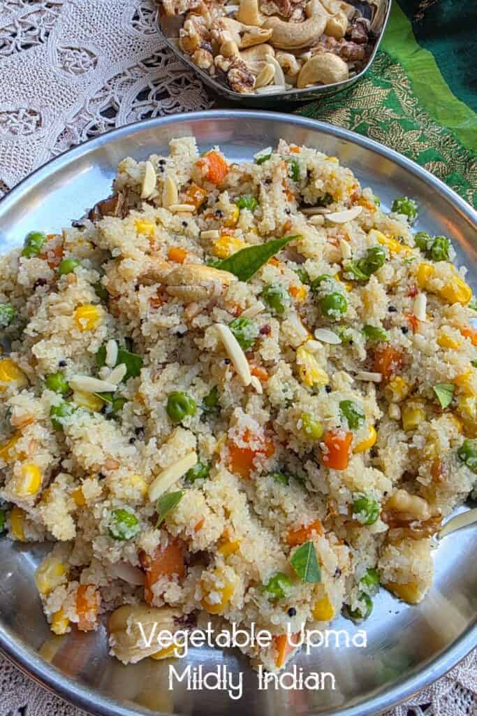 Vegetable upma