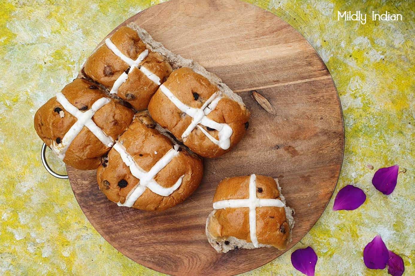 What to do with leftover hot cross buns? Mildly Indian
