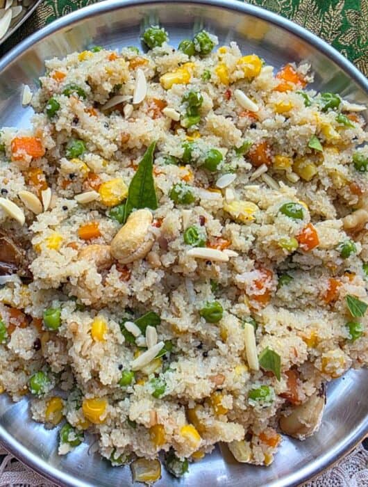 Vegetable upma
