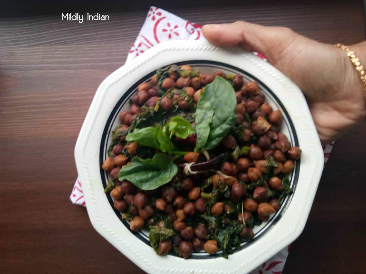 chickpea and spinach