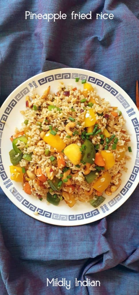 Thai pineapple fried rice