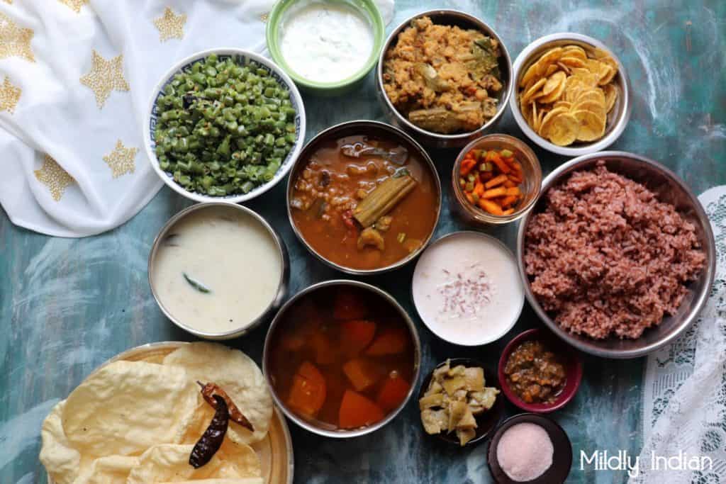 banana leaf meal sadhya