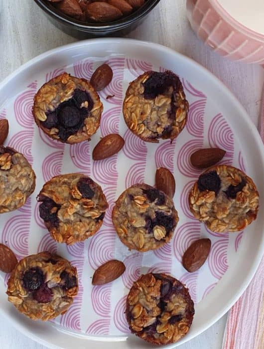 baked oatmeal bites