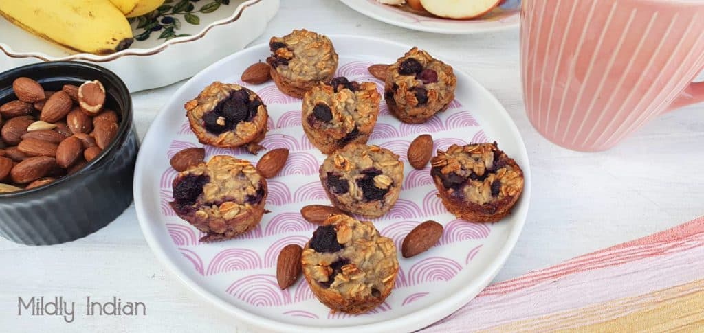 oatmeal bluberry breakfast