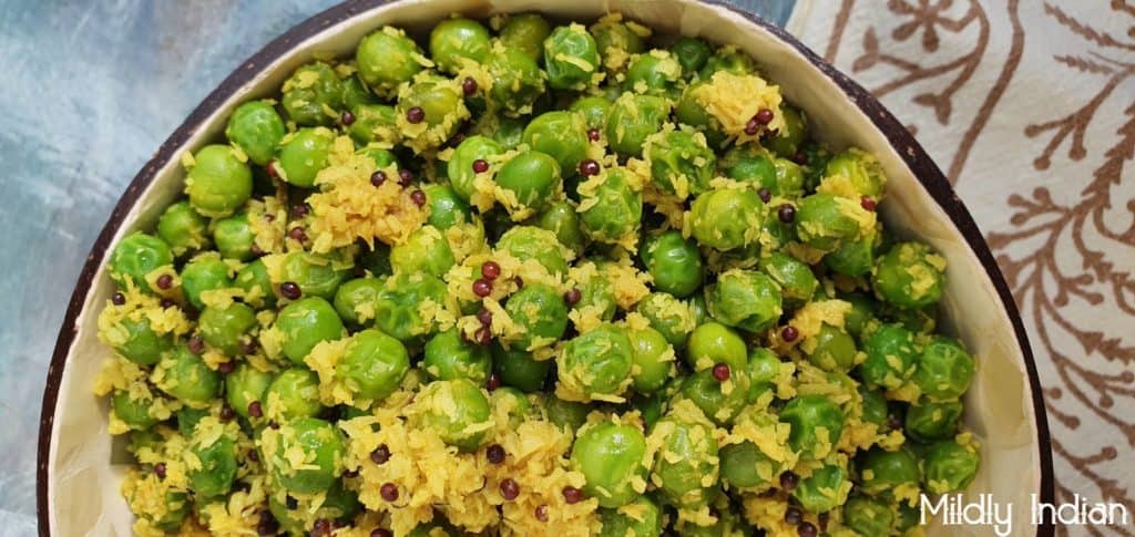 green peas stirfry