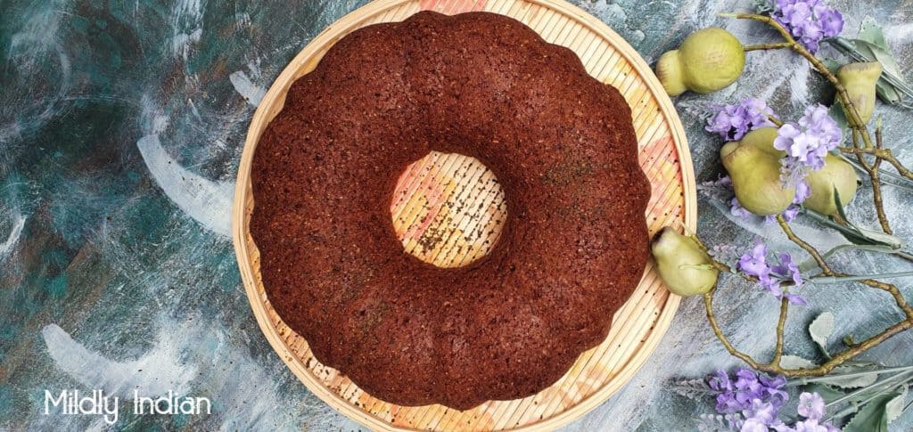 molasses cake with wattle seed mildlyindian