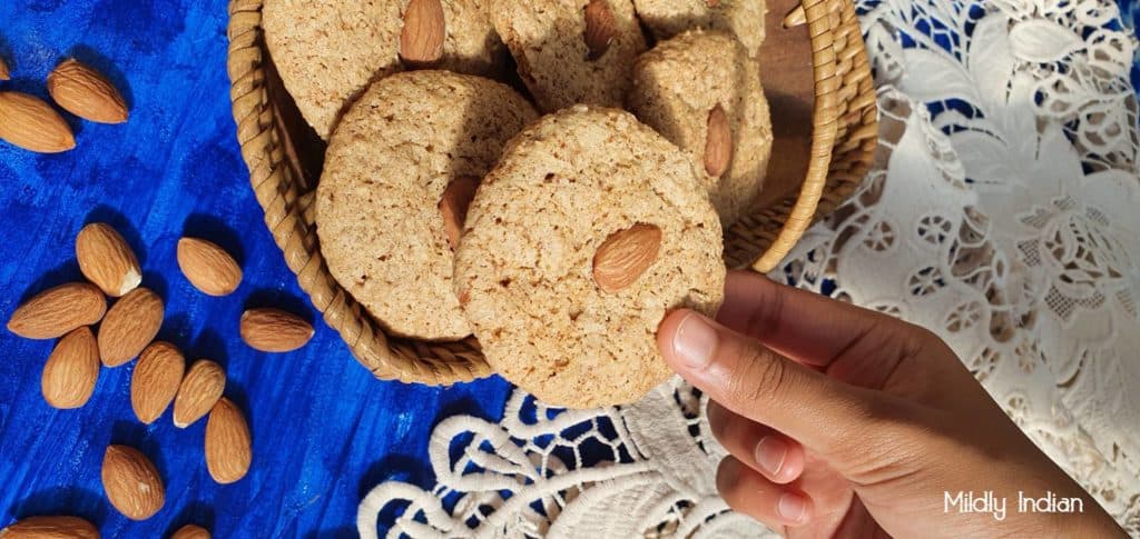 butterfree almond cookies.