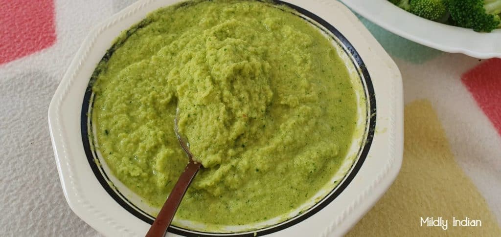 zero oil broccoli pesto