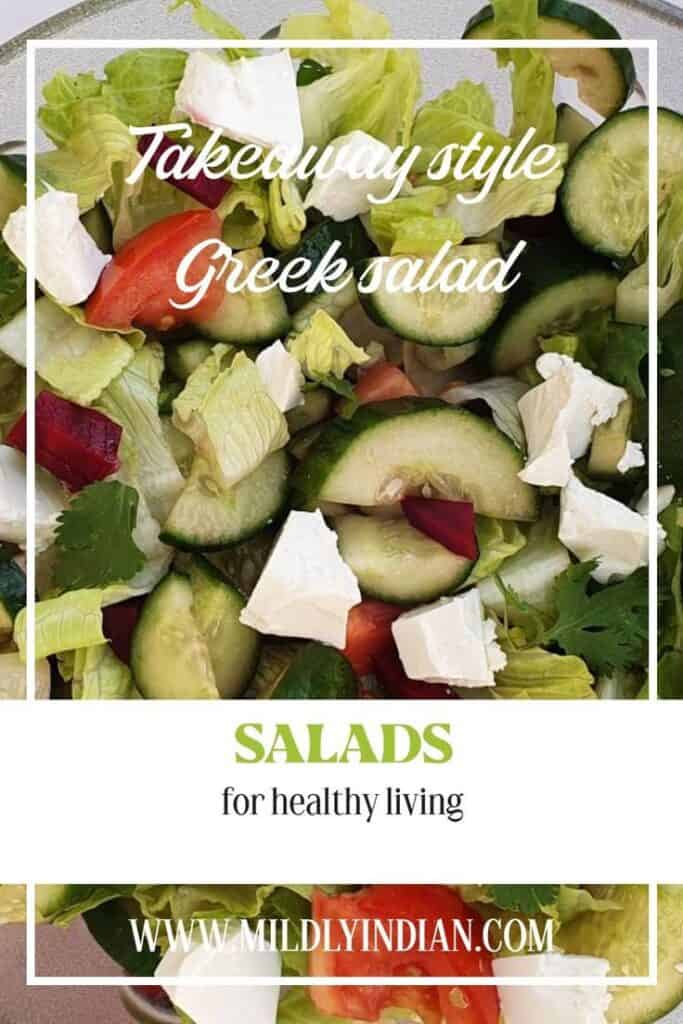 Takeaway greek salad recipe