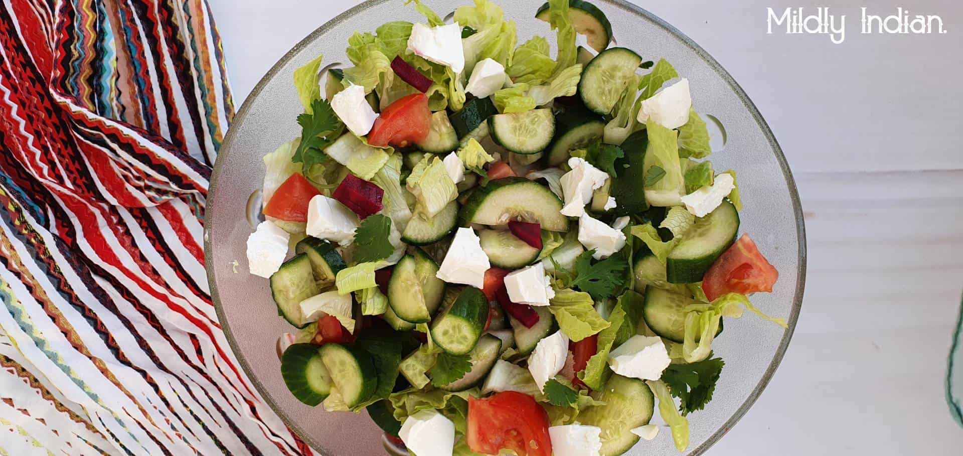 takeaway greek salad