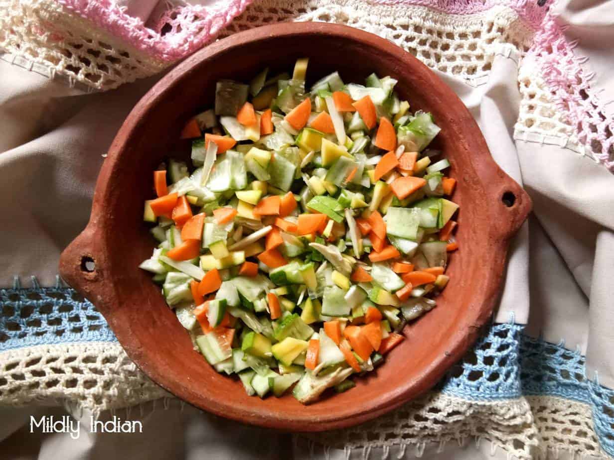 mango ginger salad