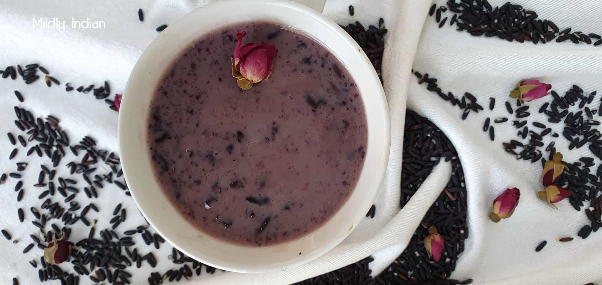 Manipuri chak hao ambui kheer