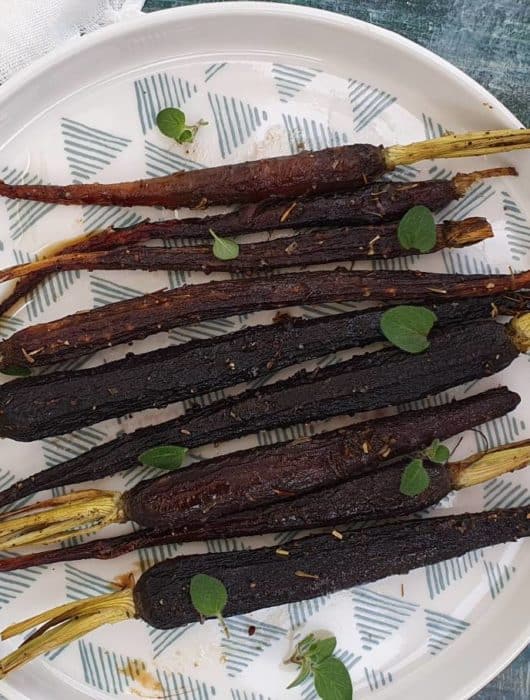 roasted carrots with thyme honey