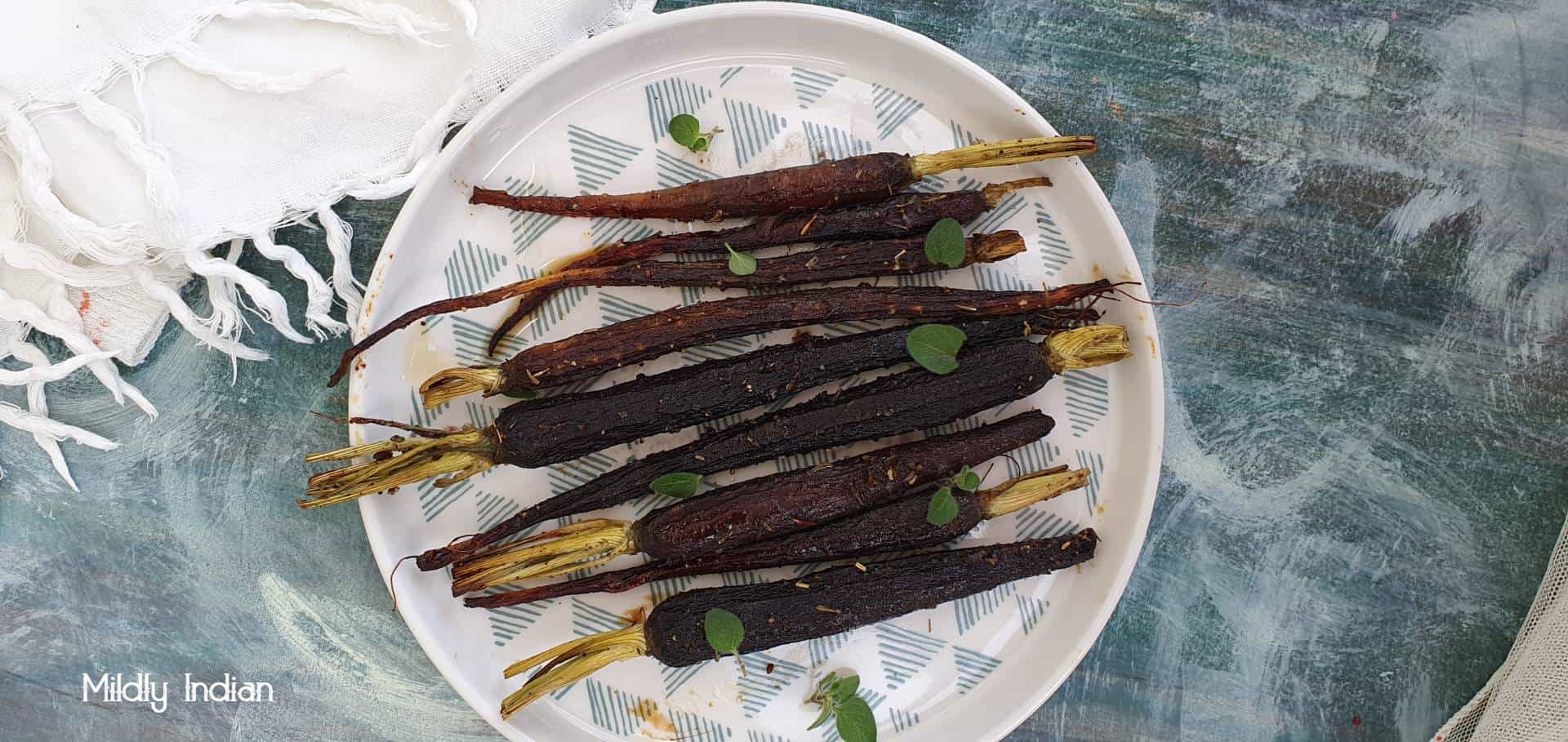 roasted carrots with thyme honey