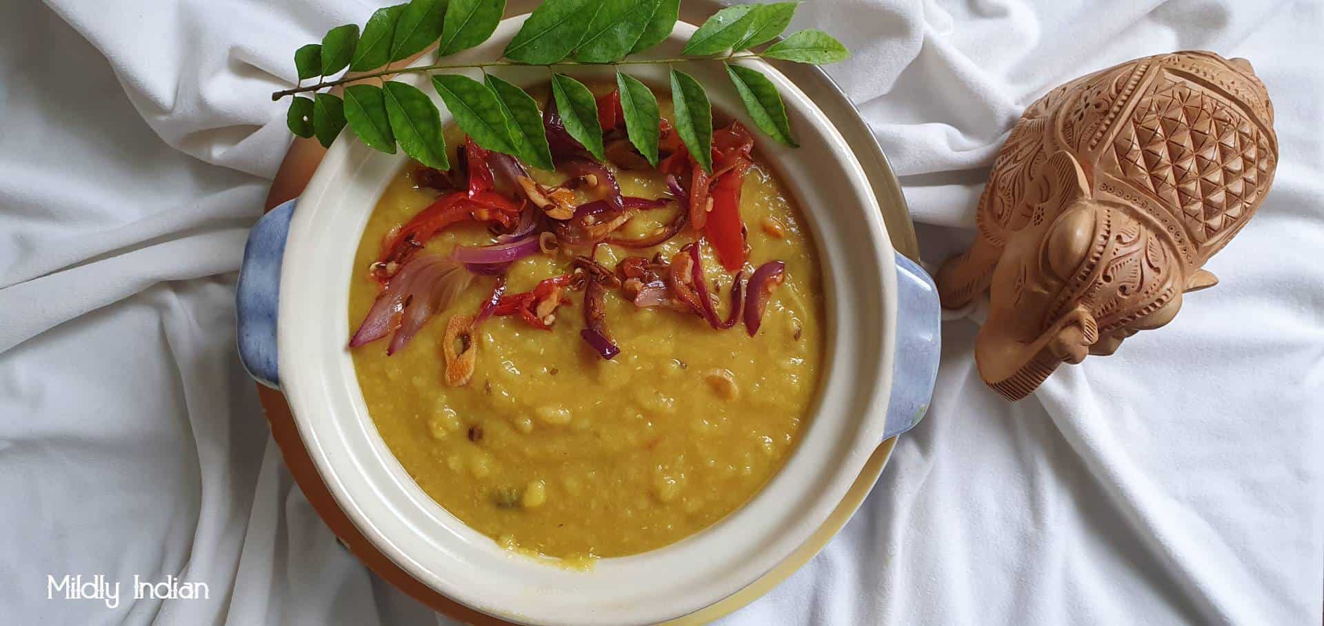 Srilankan parippu curry