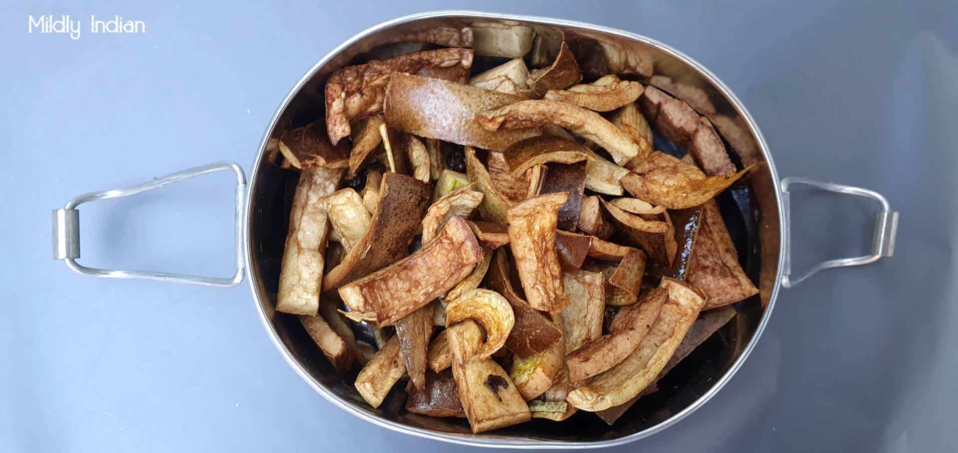 wintermelon peel sundried