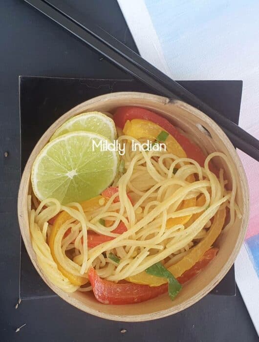 quick curry noodles recipe