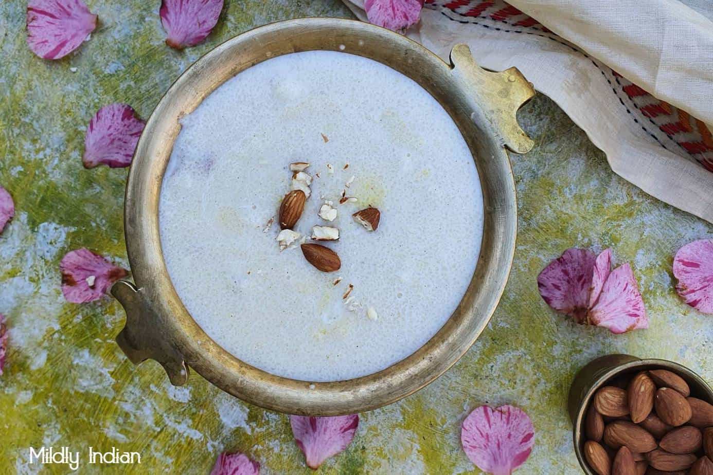 Rice rava payasam kheer