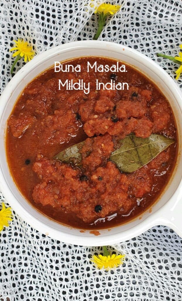 Buna masala - indian curry sauce