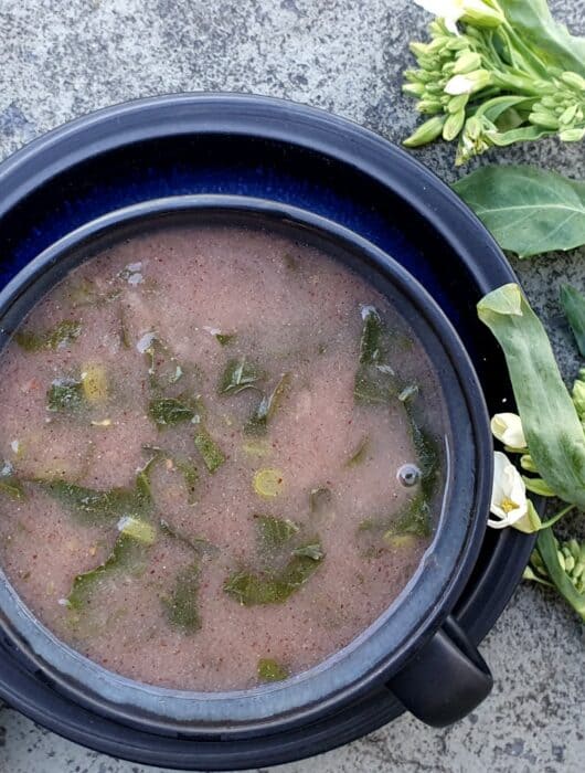 Finger millet soup